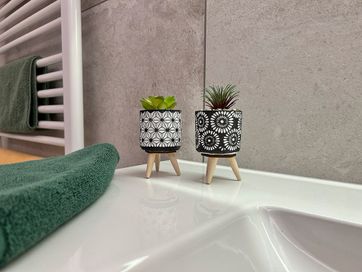 Fotos vom Apartment 1 im Ferienhaus Alte Schmiede der Familie Schlag im Weindorf Roßbach bei Naumburg im Saale-Unstrut-Weinanbaugebiet